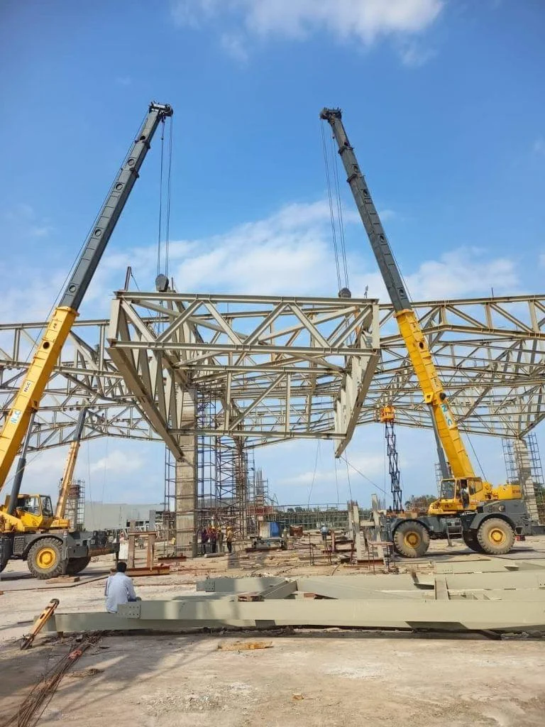 Patna Airport Roof Structure