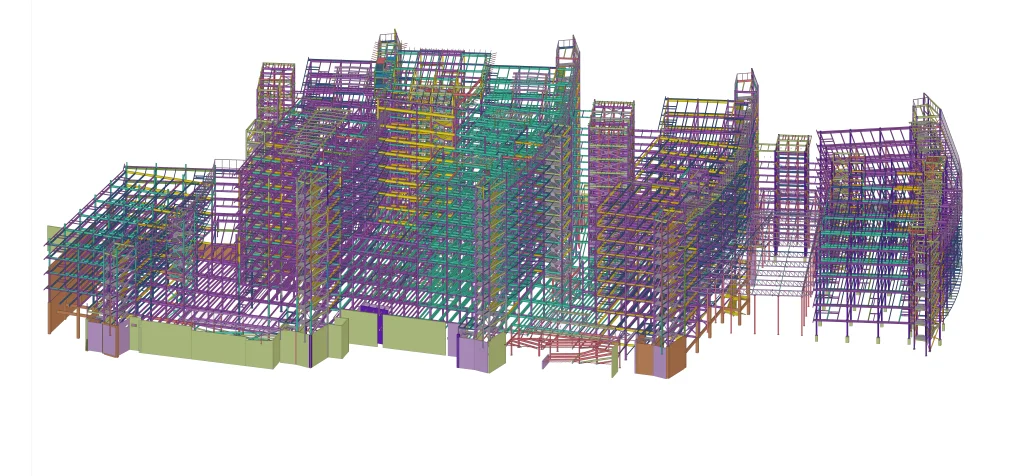 Tekla 3D Steel Model